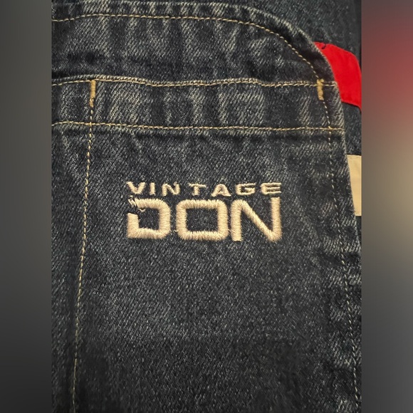 Vintage Don 3X button up Denim Shirt - Picture 2 of 7